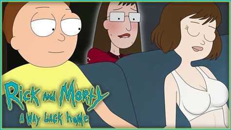 In Part 5 of Rick and <strong>Morty: A way back home</strong>, Morty gets a surprise visit from Beth while he was sleeping. . A way back homeporn